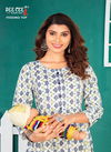 Safron By Dee Cee Rayon Premium Printed Feeding Kurtis Wholesale Online